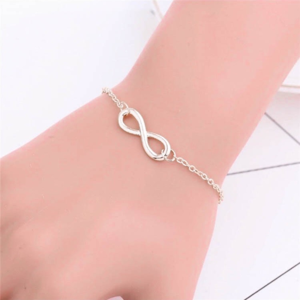 Dainty  Infinity Bracelet Chain